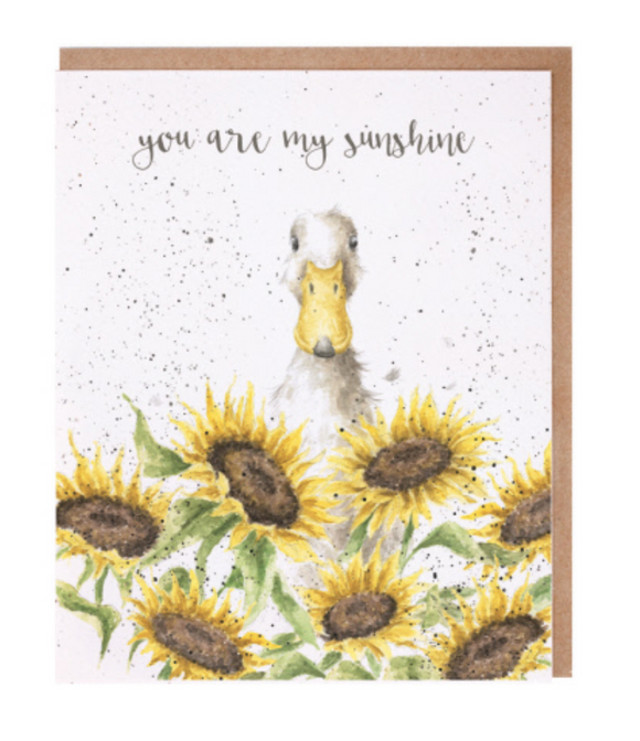 Wrendale Greeting Card, You Are My Sunshine