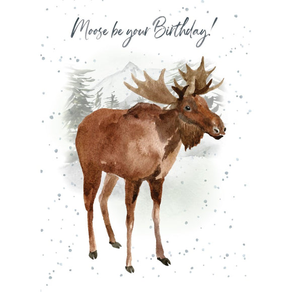 BD / Moose Be Birthday Card