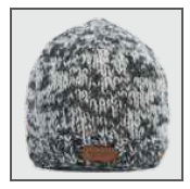 Rocky Mountain Outfitters Fitted Beanie, Marbled Greys