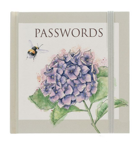 Wrendale UK Password Book, Busy Bee