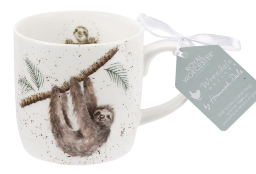 Wrendale Mug: Hanging Around Sloth Mug 11oz
