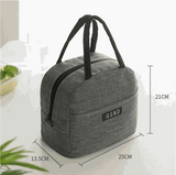 Inknu Insulated Lunch Bag, Grey