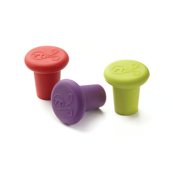 Outset Wine Bottle Stopper, Assorted Colours