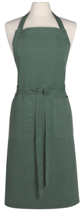 Danica Heirloom Stonewash Apron, Jade