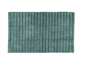 TILES Bathmat Petrol Green