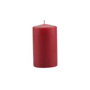 Red Danish Pillar Candle, 2.75x7"
