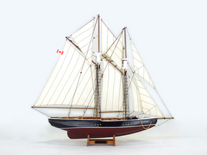 Bluenose Wooden Model Ship, 23.5" L