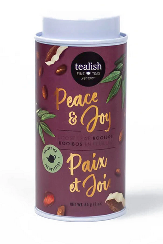 Peace & Joy Loose Leaf Rooibos Tea Tin, 85g