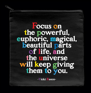 Quotable Pouch - Focus On The Powerful, PD297