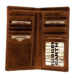 Rugged Earth Leather Organizer/Wallet, Style 990013