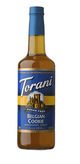Torani, Sugar-Free Belgian Cookie Flavoured Syrup, 750ml (OD)