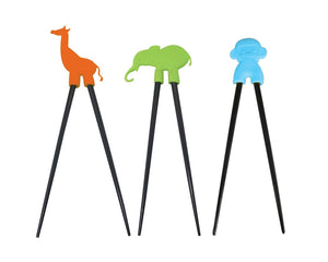 Animal Topped Chopsticks, Kids One-Piece