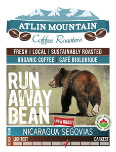 Atlin Mountain Coffee, Runaway (Whole Bean, Organic) 400g