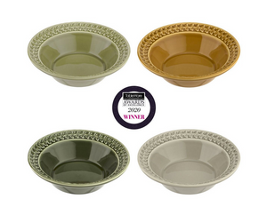 Harmony Cereal Bowls, 8" Asst'd Colours, Set of 4