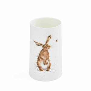 Wrendale Hare & Bee Vase 6.75"