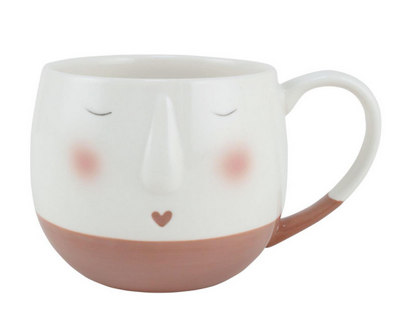 ONIM Mug - Sculpted Mama Face Mug, 12oz