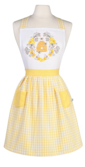 Now Designs Classic-Style Apron, Bees