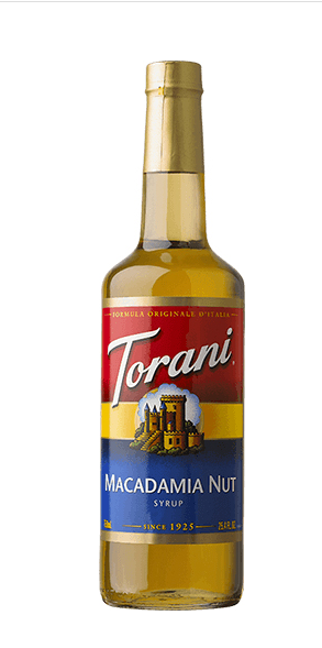 Torani, Macadamia Nut Syrup, 750ml (OD)
