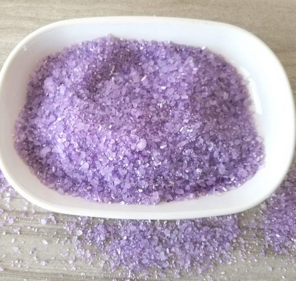 French Lavender Bubbling Bath Salts, 225g