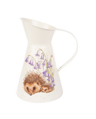 Wrendale Flower Jug, Love and Hedgehugs (Hedgehog) 17cm