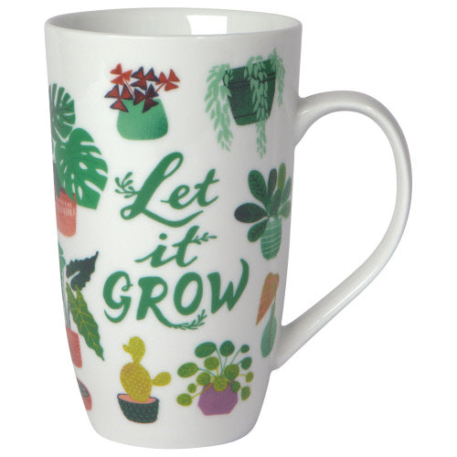 Danica Jubilee Porcelain Mug, 20oz - Let It Grow