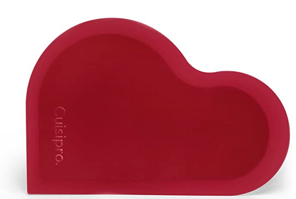 Cuisipro Flexible Bowl Scraper, Red