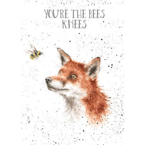Relationship Card, Fox And Bee