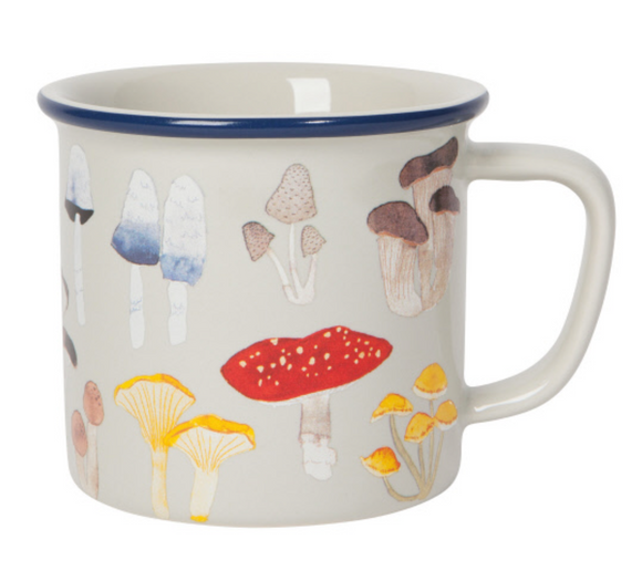 Heritage Mug, Field Mushrooms 14oz