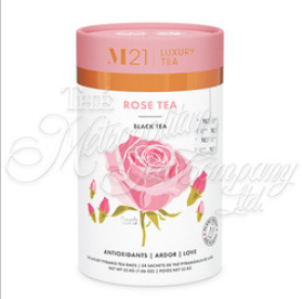 M21 Luxury Tea 24 Bags, Rose Black Tea