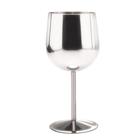 Danesco Stainless Steel Wine Goblet, 10oz