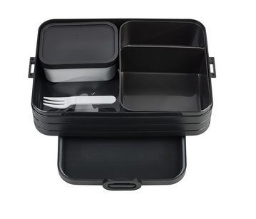 Bento Lunch Box Large Nordic-Black