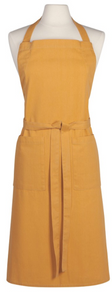 Danica Heirloom Stonewash Apron, Ochre