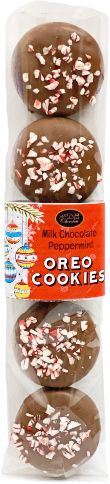 AnDea Milk Choc. Covered Oreos w/Peppermint, 5pc