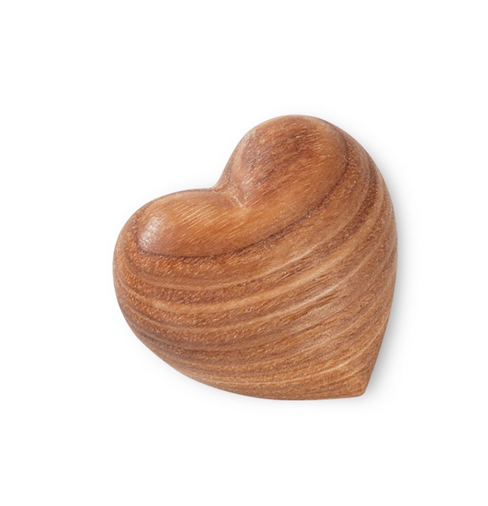 Euroliving Wooden Heart, 5x4.5cm