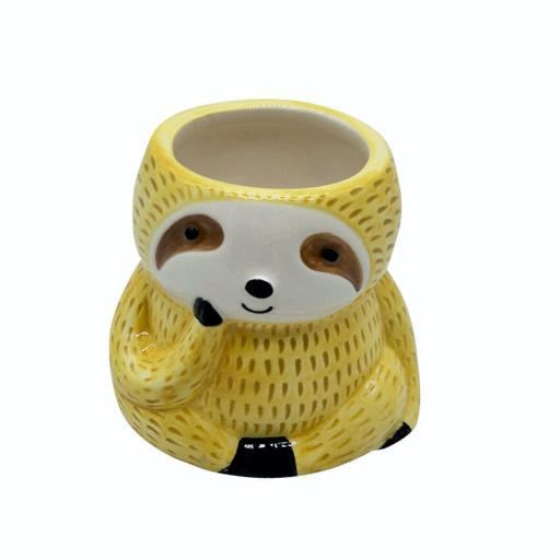 Cup, Sloth in Yellow Sweater