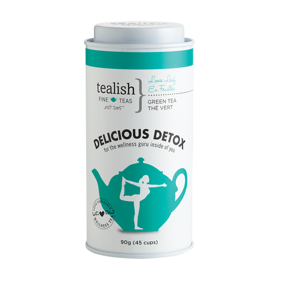 Tealish Delicous Detox Loose Leaf Tea Tin, 90g