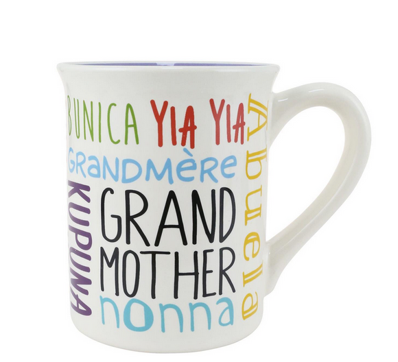ONIM Mug - Grandmother In Languages 16oz