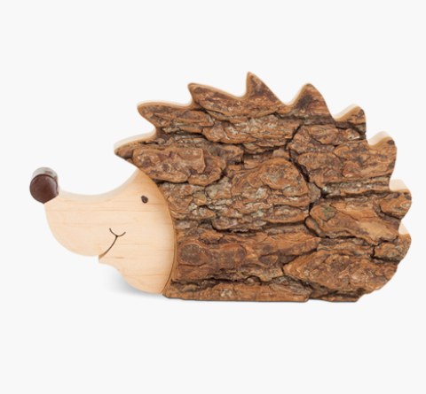 Bark Hedgehog, 14x8cm