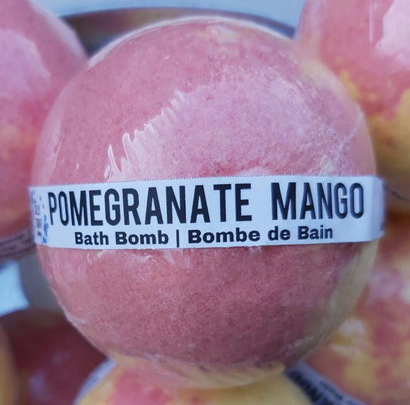 Pomegranate Mango Bath Bomb, 90g
