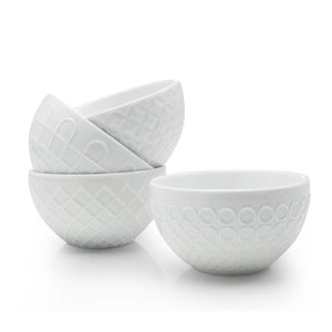 BIA Textured Porcelain Bowl, 14oz Assorted Patterns