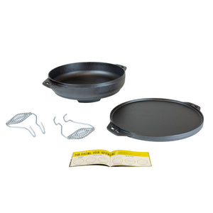 Lodge 14" Cast Iron Cook-It-All (3 Boxes/Pieces)