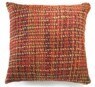 Boucle Cushion, Red, 18x18