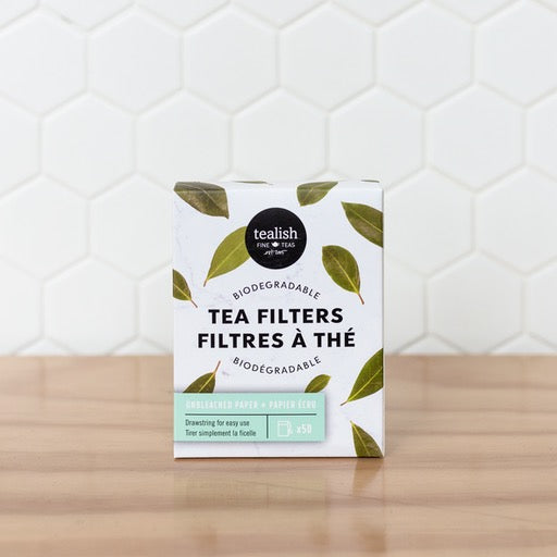 Tealish Biodegradable Tea Filters, 50pk
