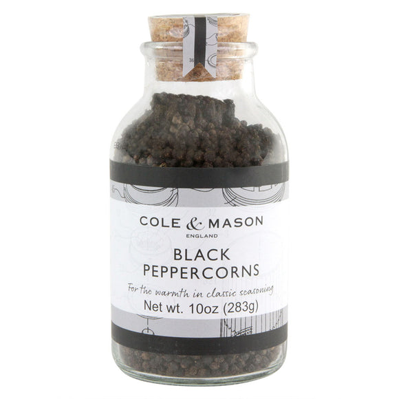 Cole & Mason Black Peppercorns, 10oz