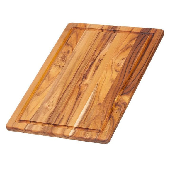 TeakHaus Cutting/ Serving Board w/ Juice Groove 16x11x0.5
