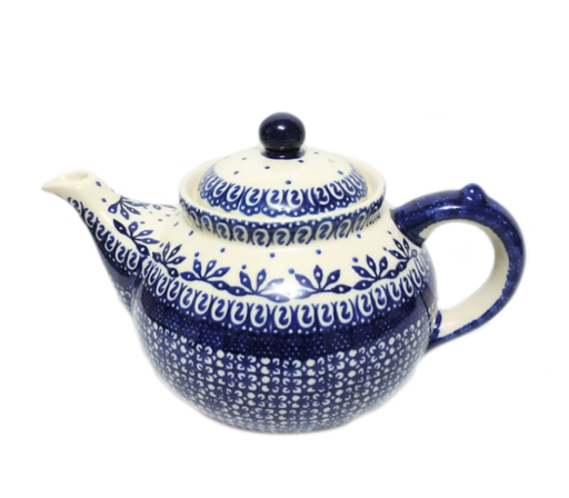 1.25L Afternoon Teapot, Blue On White