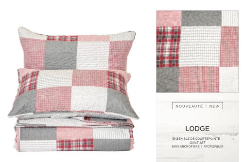 Lodge Twin Quilt Set