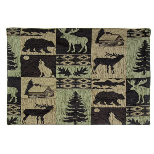 Set/4 Placemats, Canadian North Print