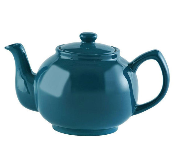 Price & Kensington BRIGHTS Teapot, 6 Cup Teal Blue