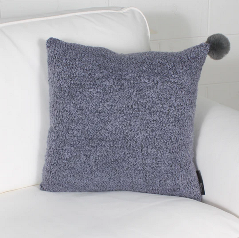 Marie Dooley Oscar Throw Pillow, Lilac 18x18